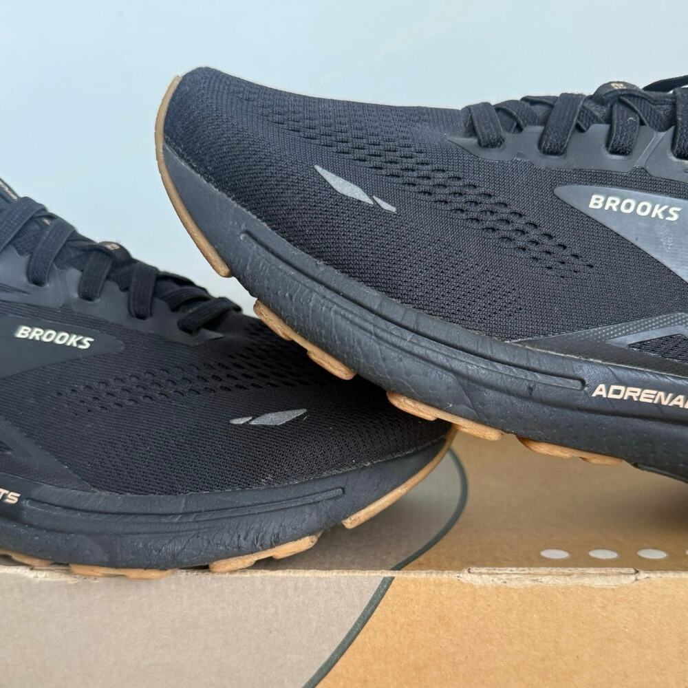 Brooks Adrenaline 23 ‘Black Gum’ Men Running Sneakers- SZ 11 - Picture 7 of 16